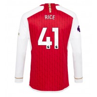 Moški Nogometni dresi Arsenal Declan Rice #41 Domači 2023-24 Dolgi Rokav